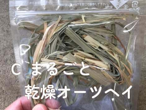 乾燥牧草試供品サンプルプレゼント